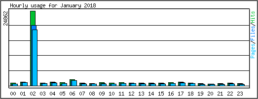 Hourly usage